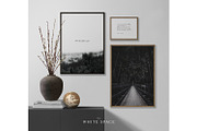 Frame Mockup Editable & Customisable, a Print Template by The White Space Co. (Thumbnail 4 of 8)