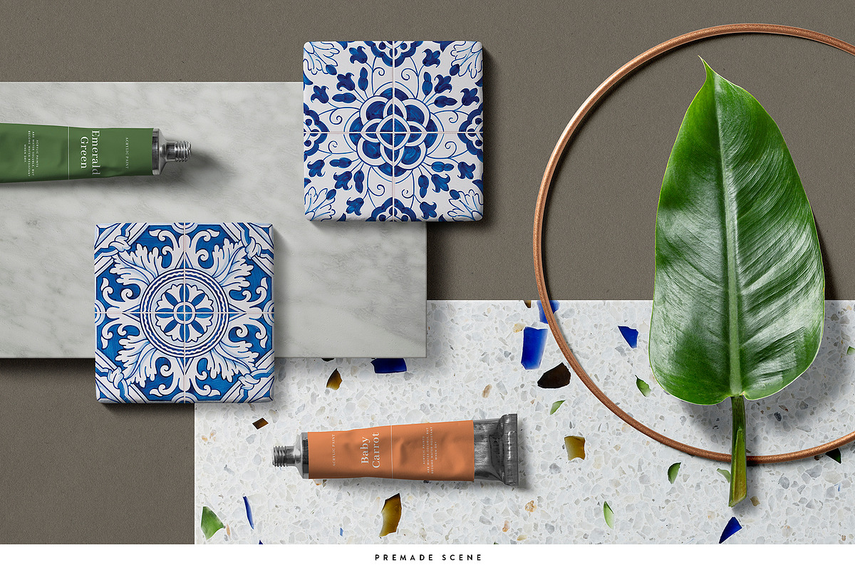 Material Moodboard Scene Creator, a Product Mockup by Ruby&Heart Collective (Photo 17 of 20)