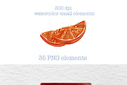 Breakfast WATERCOLOUR clipart pack, a Decorative Illustration by Oleksandra Illustrates (Thumbnail 13 of 27)
