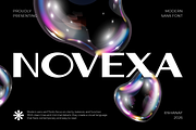 Novexa Modern Sans Font, a Sans Serif Font by PutraCetol Studio (Thumbnail 1 of 5)