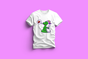 Cute Sleeping Dino Hug Pillow, an Animal Illustration by Artstorystudio (Thumbnail 3 of 3)