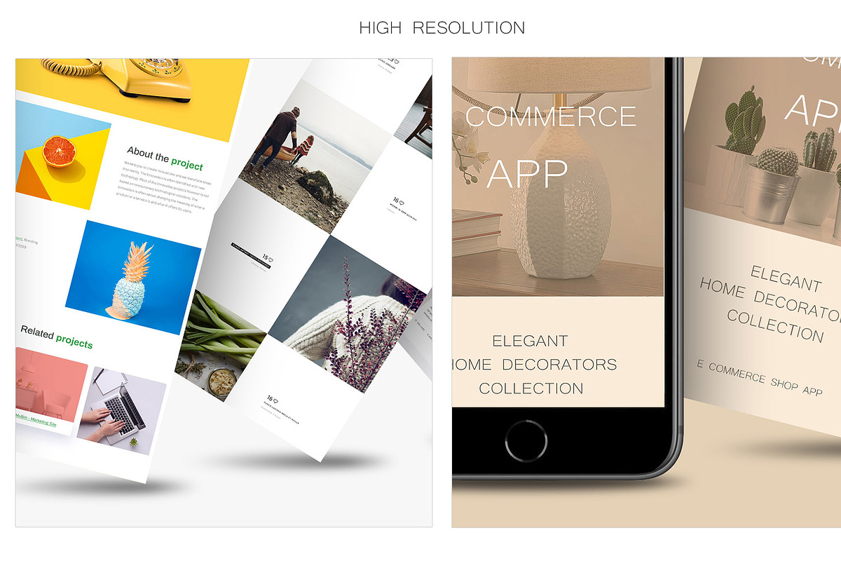 ALL 3D iPHONE MOCK-UP BUNDLE VOL-5, an iPhone Mockup by Graphicsworld125 (Photo 7 of 19)