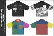 Work Shirt V2 - Mockup, a Shirt Mockup by DaldSgh (Thumbnail 3 of 17)