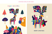 CHRISTMAS Deer, an Animal Illustration by MoleskoStudio (Thumbnail 8 of 9)