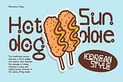 Jaengdo - Korean Display Typeface, a Handwritten Font by Pandeka Studio (Thumbnail 3 of 9)