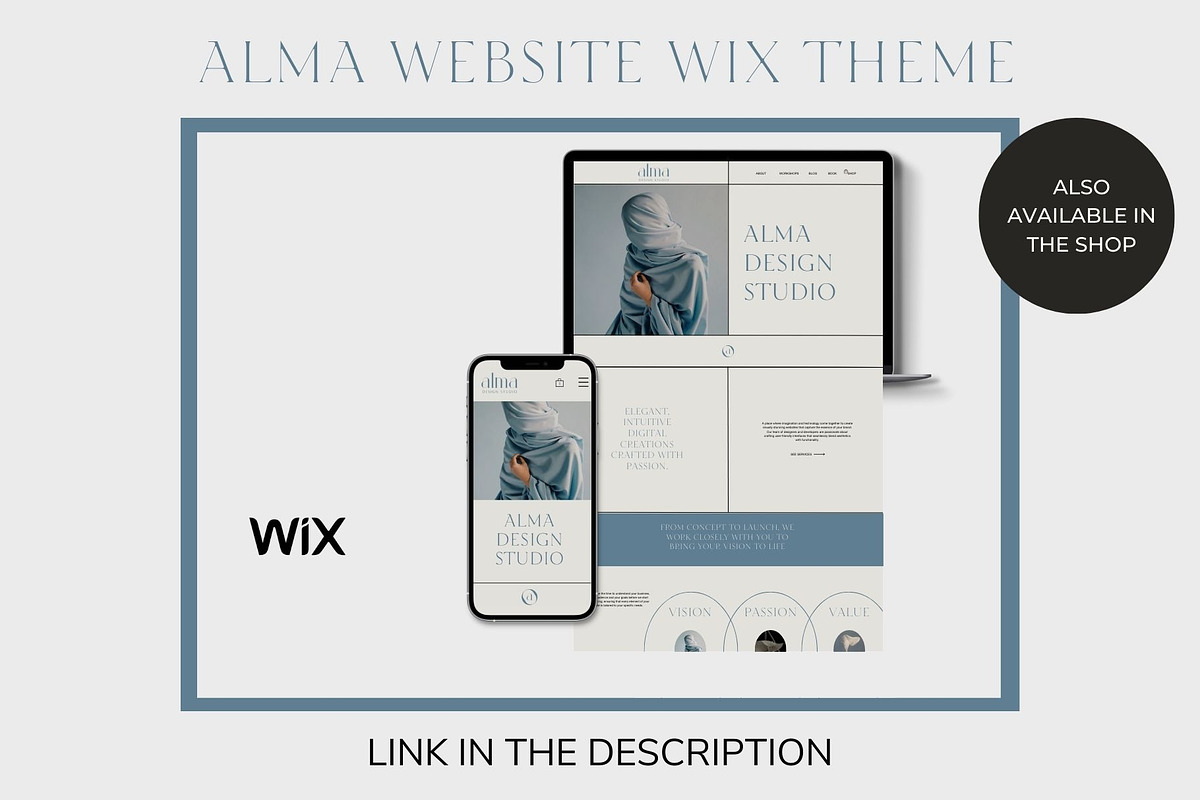 ALMA Premade Logo Design, a Branding & Logo Template by Studio Suvelle (Photo 5 of 6)