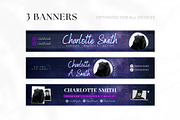 YouTube Branding Kit For Canva, a Social Media Template by OniriqveDesigns (Thumbnail 3 of 10)