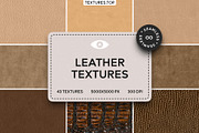 43 Seamless Leather Texture Pack, a Texture Graphic by Top Textures (Thumbnail 1 of 9)