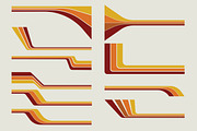 70's Retro Stripes, an Object Graphic by Stellen Design (Thumbnail 12 of 14)