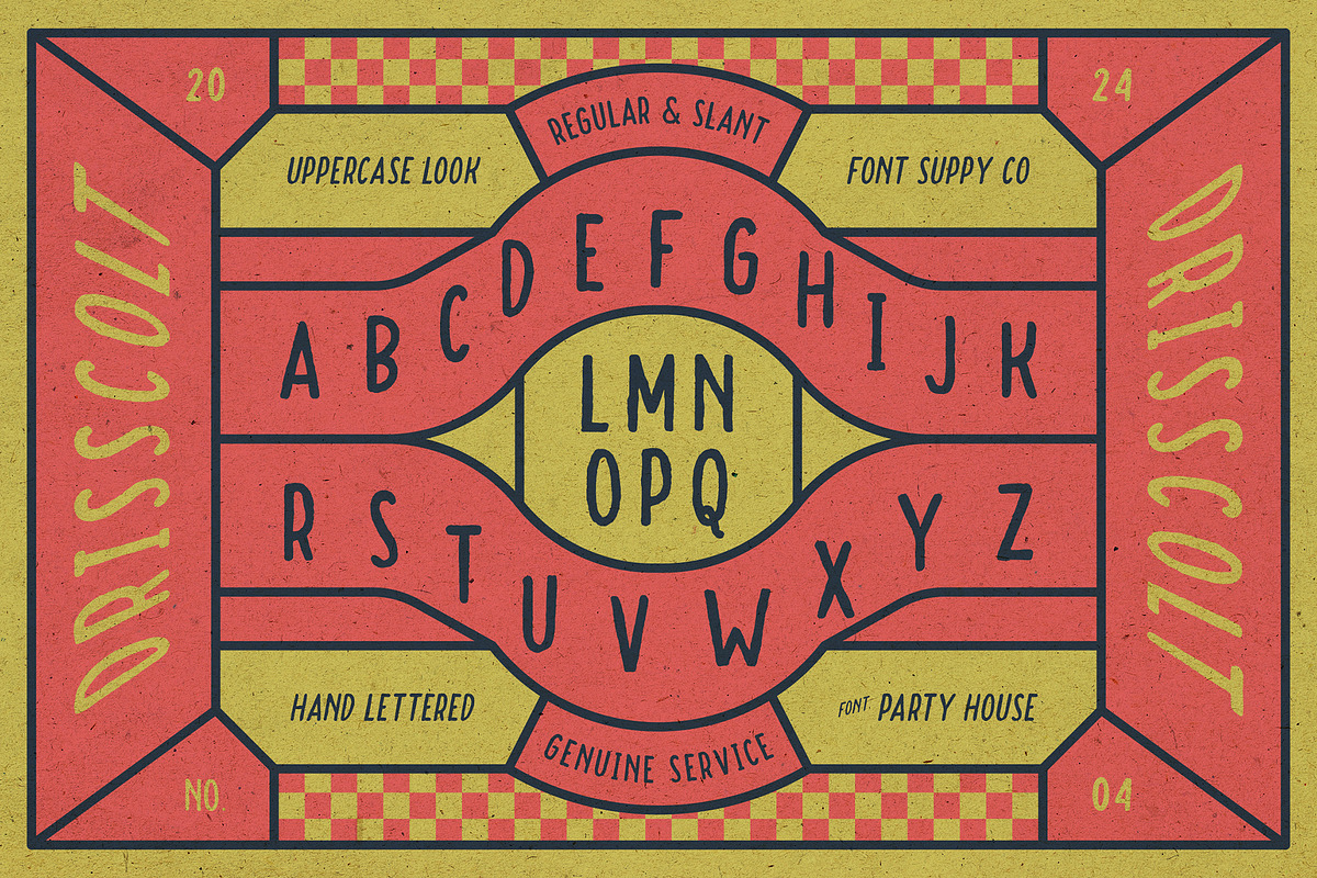 Drisscolt - Hand Lettered Font, a Handwritten Font by Morand Union (Photo 2 of 8)