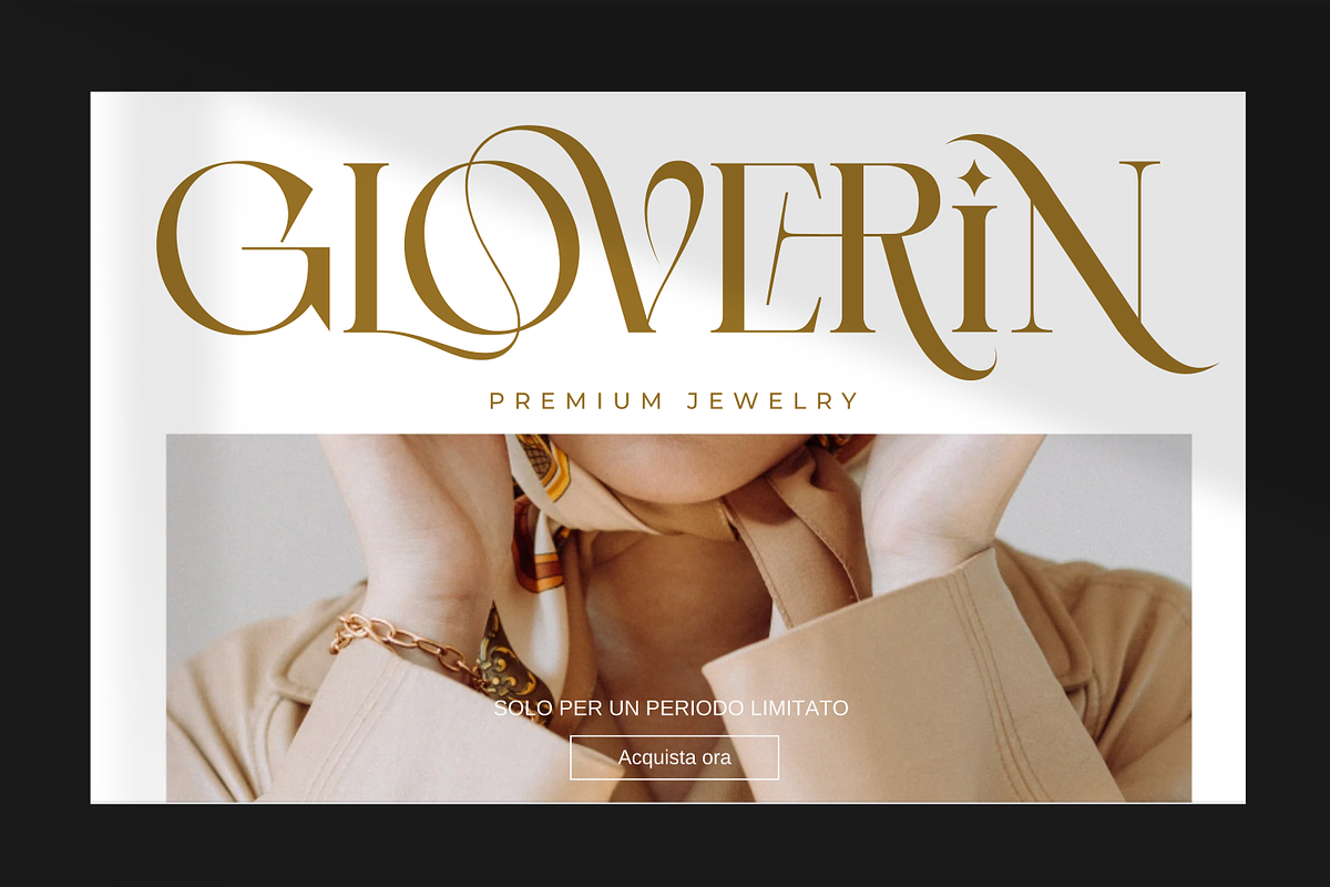 Lovine, a Serif Font by zeenesia (Photo 4 of 17)