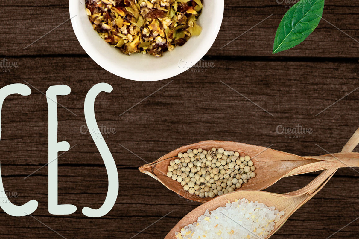 Isolated Food Images-Herbs and Spice, an Object Graphic by Made by Mancie (Photo 3 of 5)