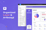 Queezy Dashboard Quiz Dashboard UI, an UI Kit Template by Creative Perspective (Thumbnail 6 of 8)