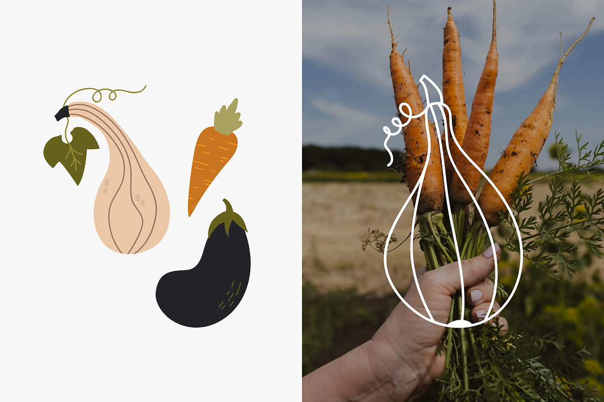Cozy Autumn | Vector Stickers Pack, an Object Illustration by Nutalin Art (Photo 5 of 16)