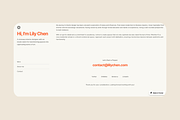 Lily Chen - Framer Template, a Websites & App Template by BiancaXavier (Thumbnail 2 of 3)