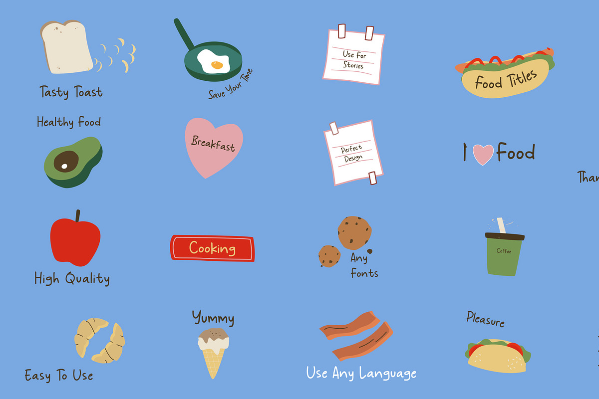 Food Titles | DaVinci Resolve, a Templates & Theme by FlashFXbox (Photo 1 of 2)