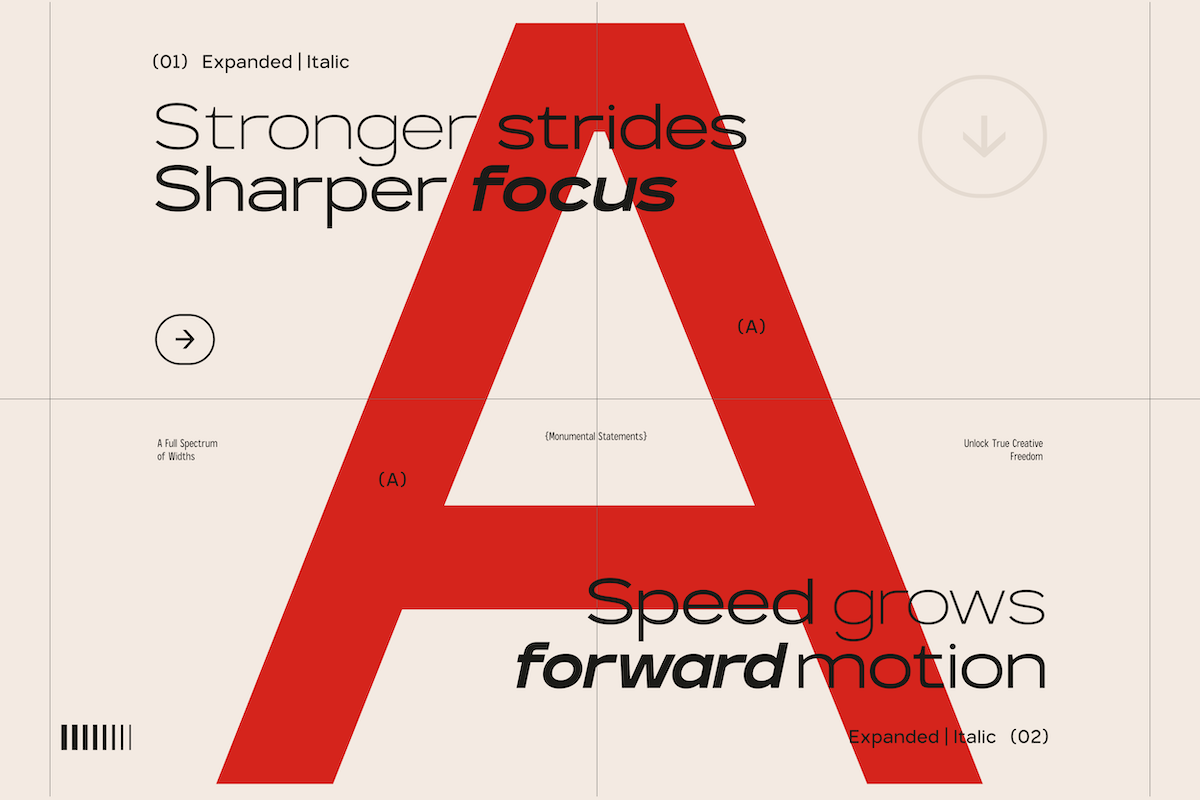 GC Monza - Complex Modern Sans, a Sans Serif Font by Glyphonic (Photo 15 of 31)