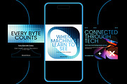 Lumina Tech Instagram Template Kit, a Social Media Template by Nenjo Studio (Thumbnail 2 of 5)
