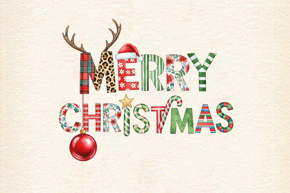 Christmas Bundle Png, an Illustration by Designworld (Photo 12 of 12)