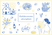 Mediterranean Outline Contour Icon, a Graphic by Imaginary Party (Thumbnail 1 of 10)