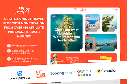 Travel Affiliate WordPress Blog