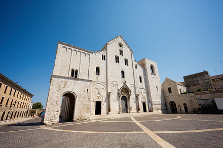 Basilica of Saint Nicholas in Bari, Catholic Church, Puglia, Sou, a Photo by AS photostudio