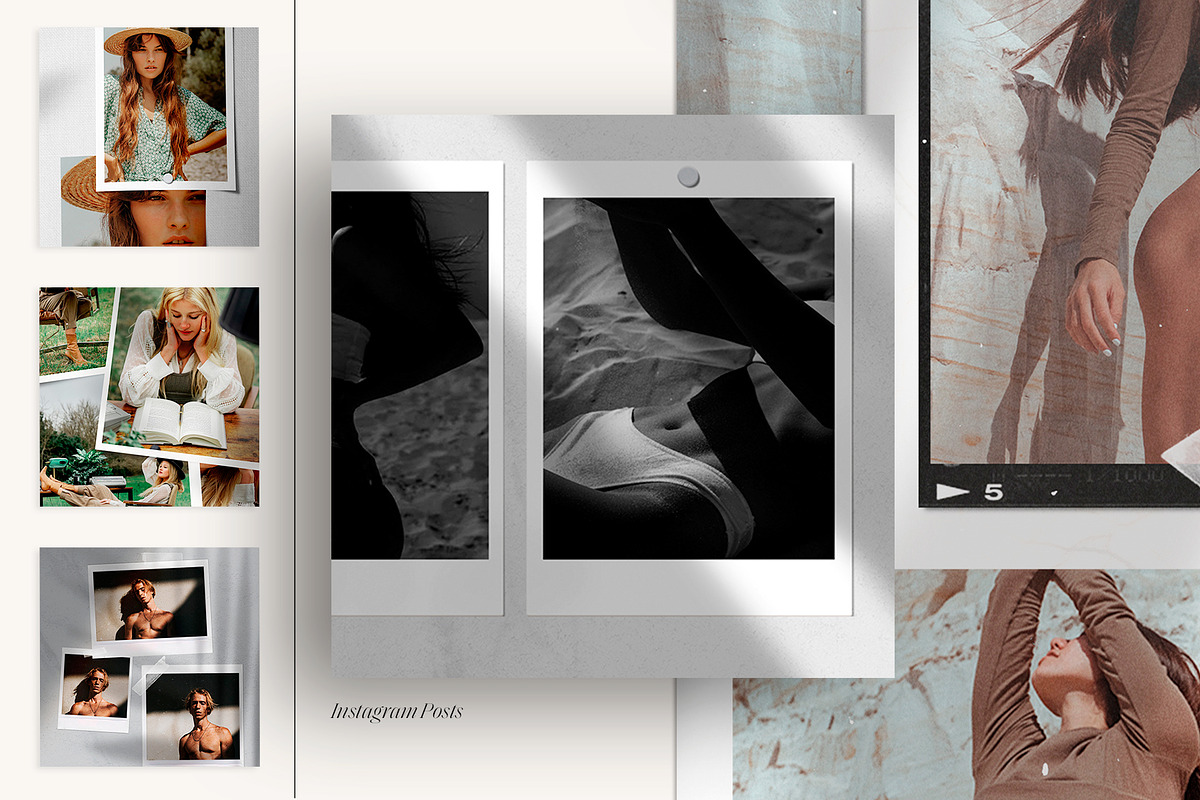 MoodBoard Film & Instant instagram, a Social Media Template by BlancheStudio (Photo 6 of 9)