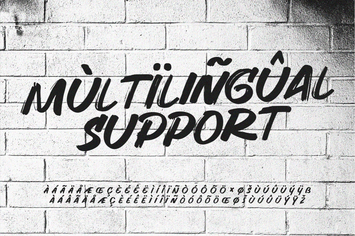 Hunger - Handwritten Brush Font, a Font by Sensatype (Photo 8 of 8)