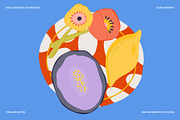 300+ Flora Moderna Vector Clipart, a Decorative Illustration by angelainthefields (Thumbnail 7 of 23)