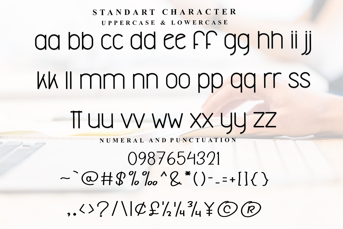 Backluck, a Sans Serif Font by FreshTypeINK (Photo 7 of 7)