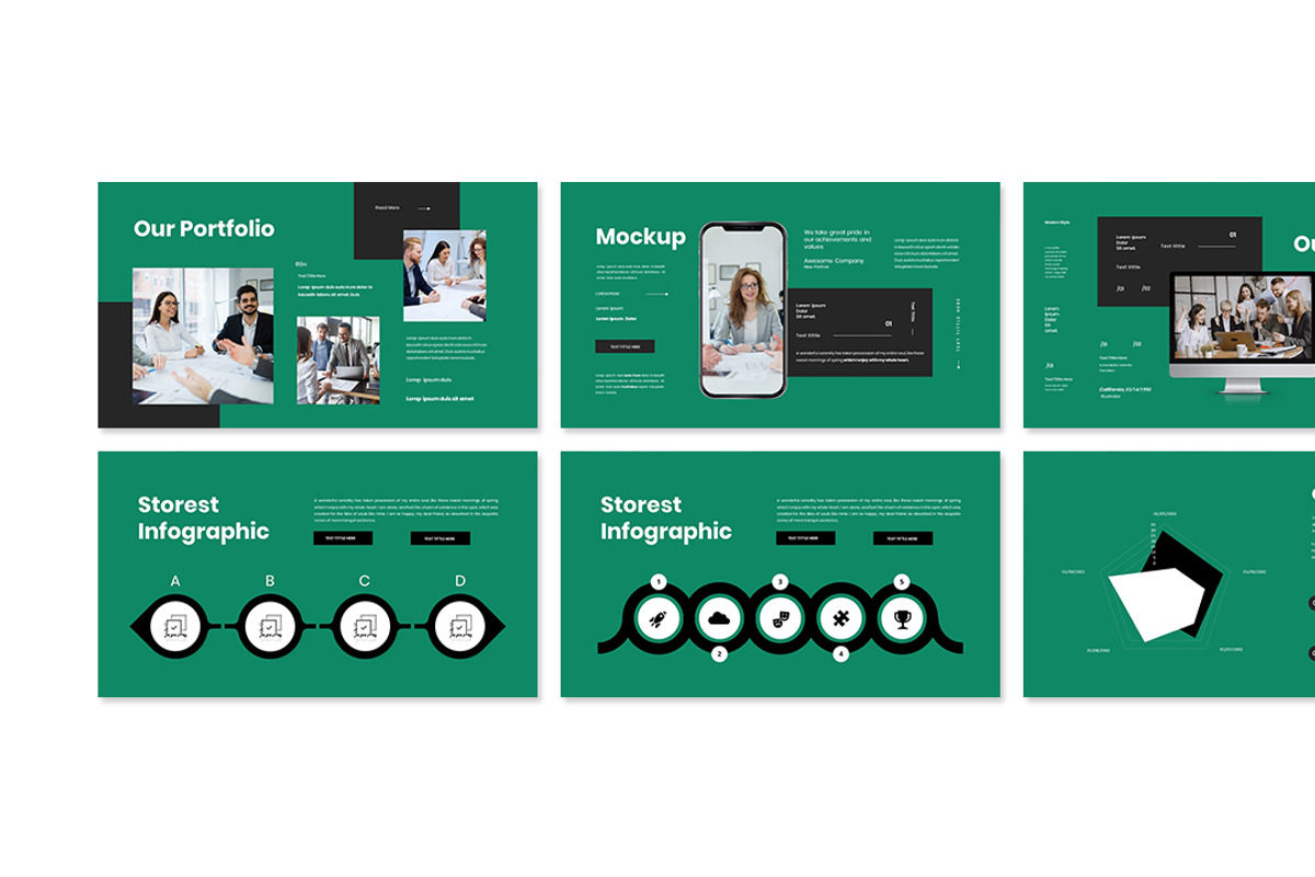 Storest Presentation Template, a Presentation Template by Analogous Temp (Photo 4 of 5)