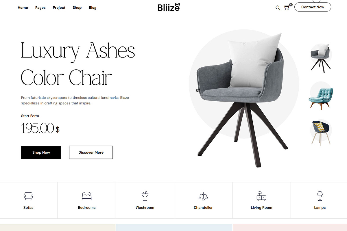 Bliize Multipurpose WordPress Theme, a WordPress Template by NaimaAnjum (Photo 5 of 5)