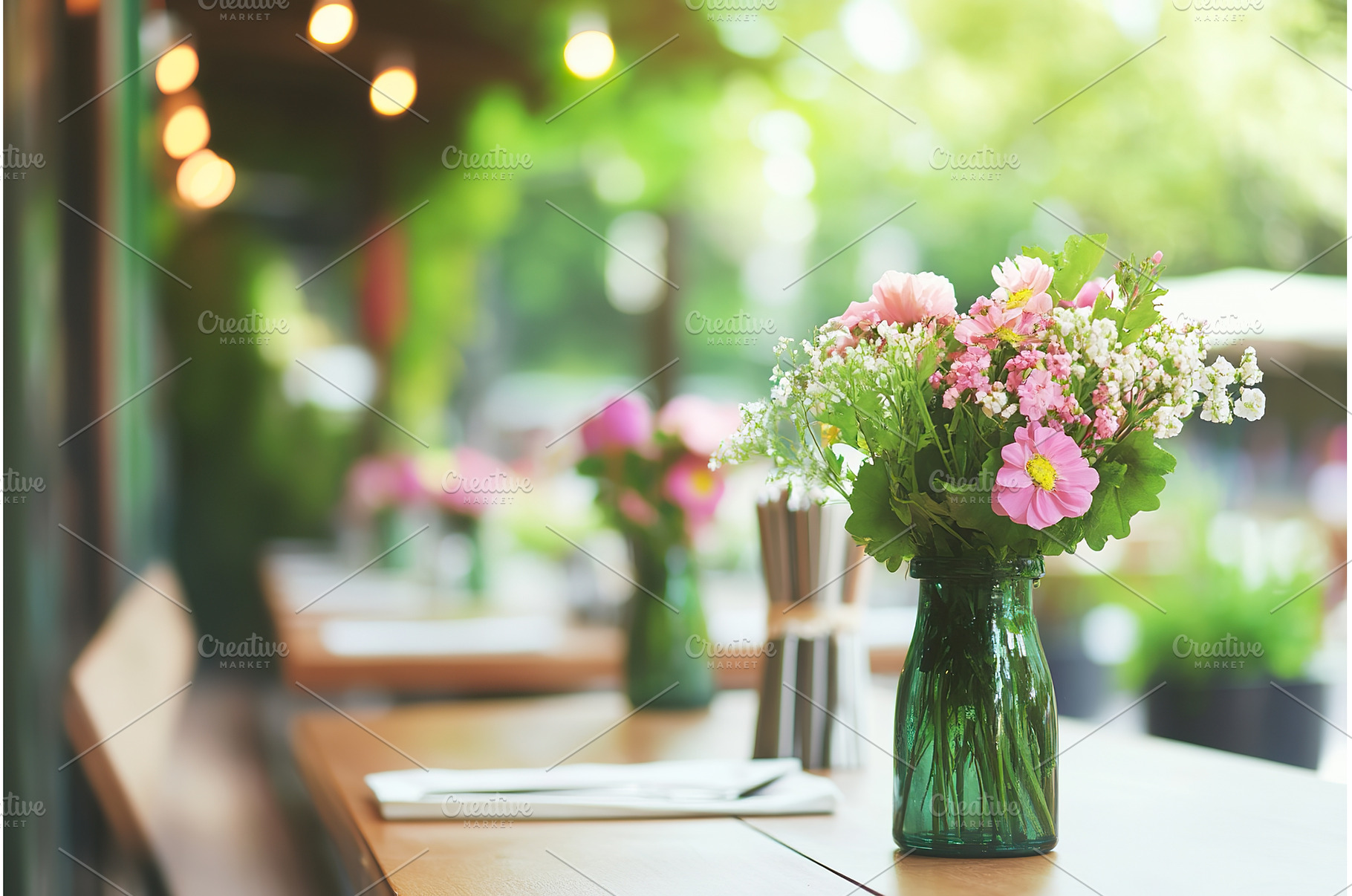 Vibrant floral arrangement on, a Nature Photo by Lermont51