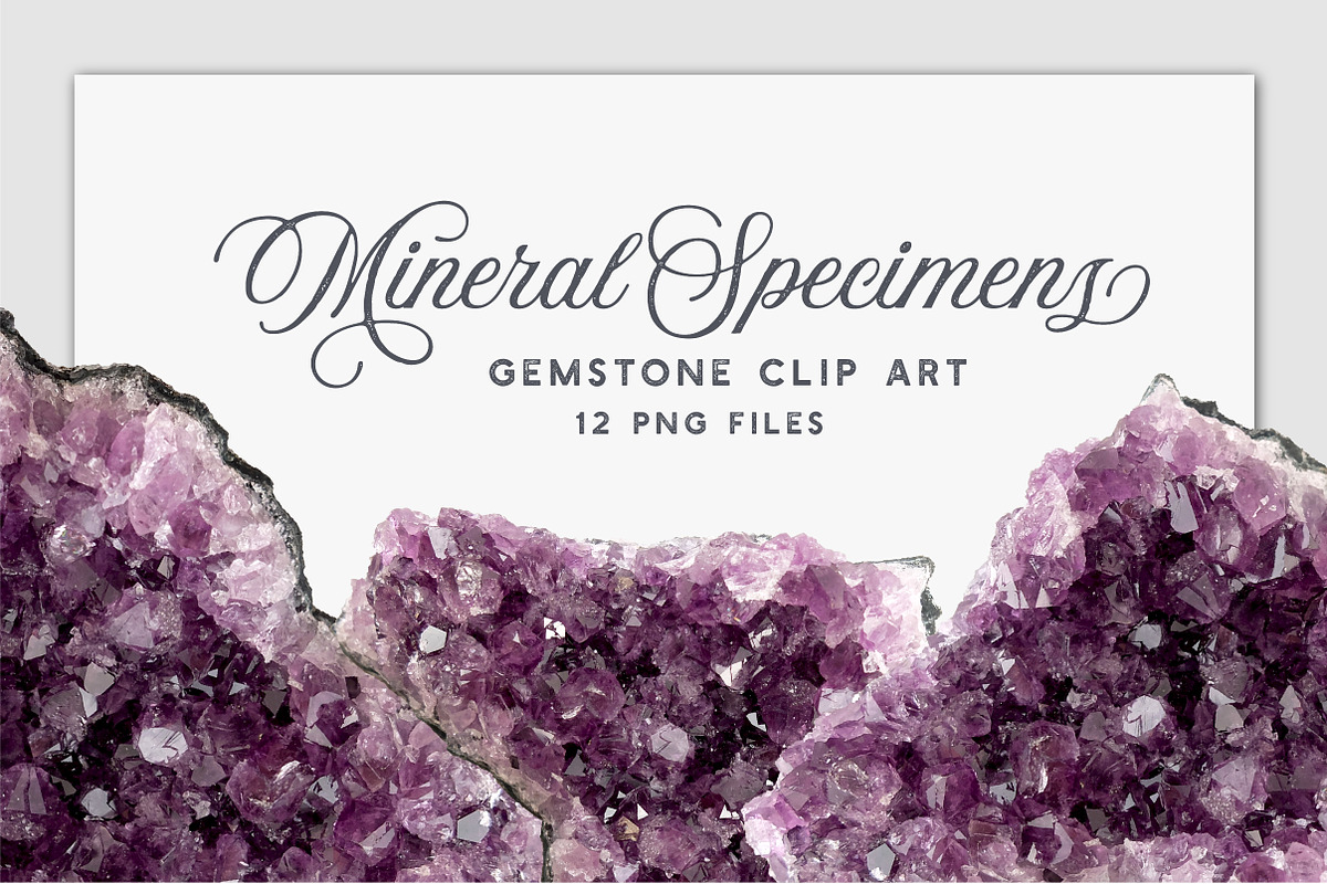 Amethyst - Gemstone Specimens, an Object Graphic by Turning Moss (Photo 2 of 7)