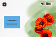 Paint Studio - Procreate Brushes, a Brush Add-On by AMStudio. (Thumbnail 2 of 6)
