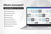 Wellness Quote Instagram Templates, a Social Media Template by DigiPax (Thumbnail 2 of 11)