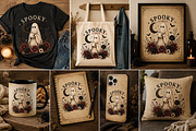 Dark Academia Halloween Png Bundle, an Object Graphic by Daisy Design (Thumbnail 15 of 21)