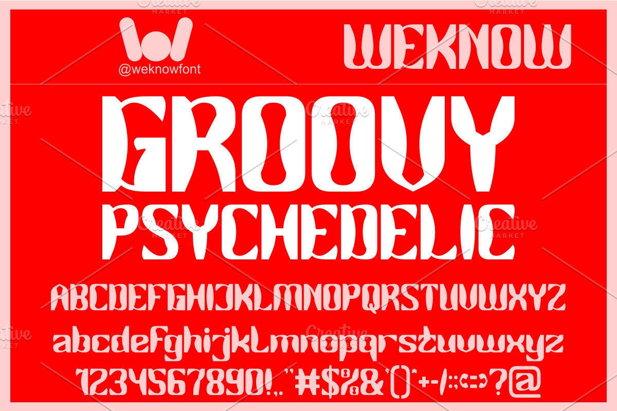 Right On font, a Sans Serif Font by weknow (Photo 3 of 8)