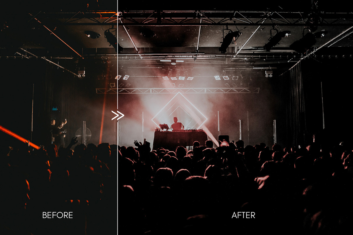 Cinematic Moody Concert LR Presets, an Action Add-On by CityTurtles (Photo 6 of 8)