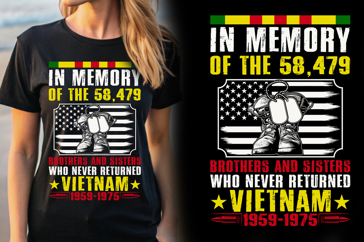 Veteran T-shirt Design, a Graphic by Crafts Bundle (Photo 1 of 2)