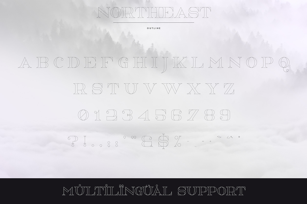 NorthEast - 4 serif fonts, a Serif Font by VP Fonts (Photo 9 of 12)