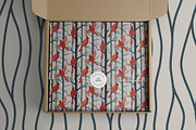 Northern Cardinal Seamless Patterns, a Pattern Graphic by Olya Haifisch (Thumbnail 6 of 6)