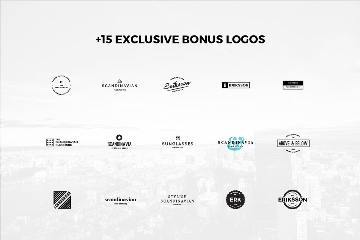 SALE! Logo Creators Dream Bundle, a Branding & Logo Template by Mats-Peter Forss (Photo 64 of 107)