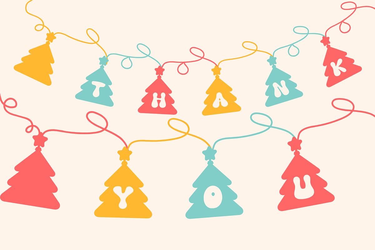 Christmas Garlands - Christmas font, a Symbol Font by Brown Cupple (Photo 5 of 5)