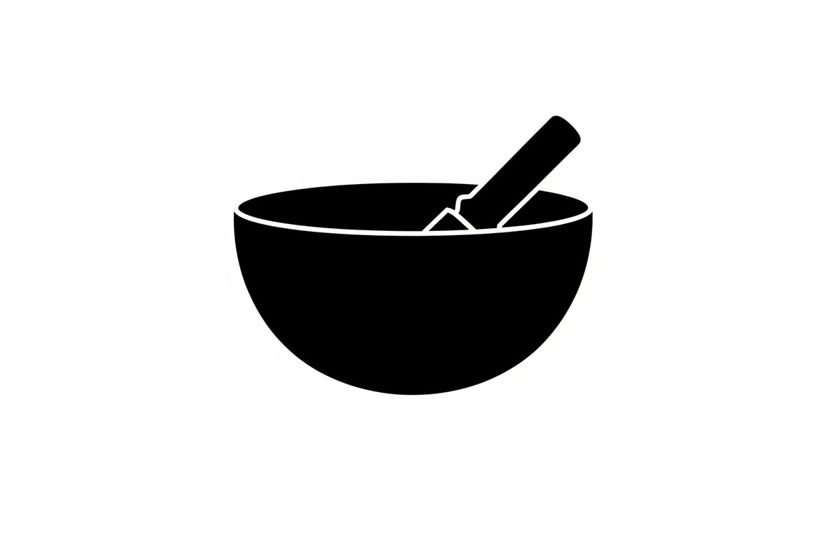 Minimal Mortar Pestle Silhouette, an Illustration by Designer_Momina (Photo 12 of 14)