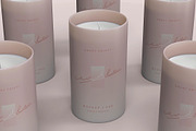 Set of Candles Mockup, an Advertising Mockup by skybluecreative (Thumbnail 2 of 2)