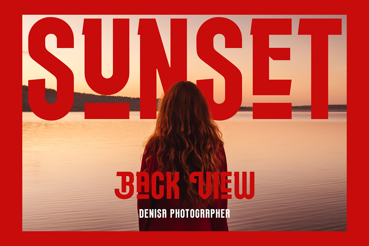 Bigrode - Condensed Display Font, a Sans Serif Font by Sronstudio (Photo 9 of 13)
