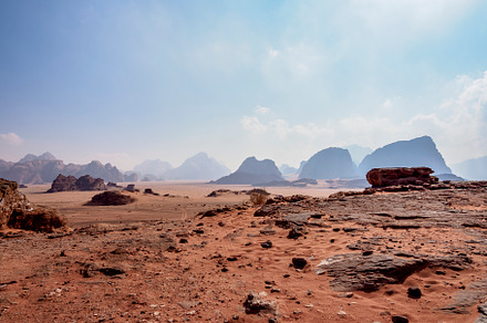 Wadi Rum Desert in Jordan