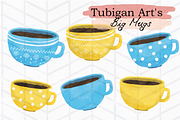 Big Mugs - 28x20cm, a Texture Illustration by Tubigan Art (Thumbnail 2 of 2)