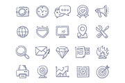 120 Universal Doodle Icons, an Icon by Rassko (Thumbnail 2 of 5)